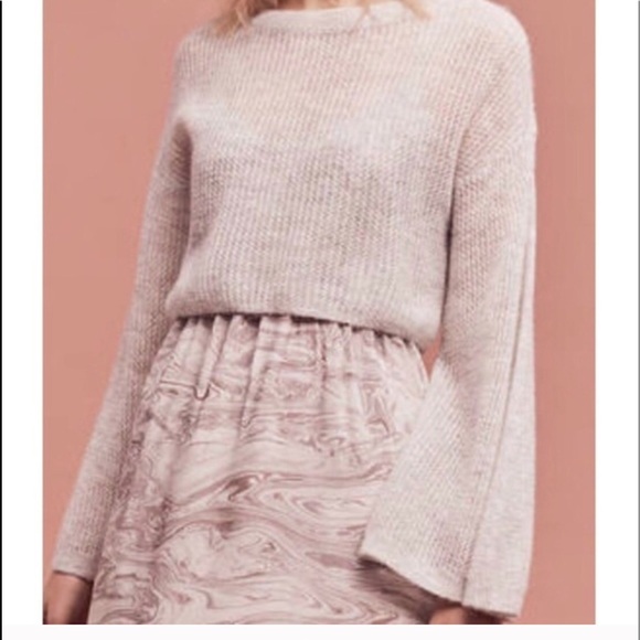 Anthropologie Sweaters - Anthropologie Sleeping On Snow Sweater MP EUC